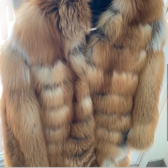 *⚠️NOT SOLD⚠️ * Red fox fur coat to sell  unisexe! - Picture 5 of 7